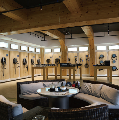 Showing room